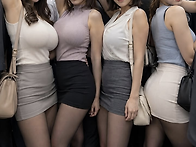 출퇴근시간 바글바글 지옥..