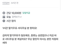 당근알바 이런건 암호일까..