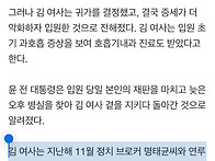 김건희는 한때 몸무게가 ..