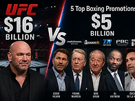 UFC vs 5대 복싱 프로모션..