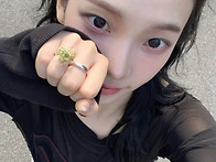 수수한 화장의 에스파 리더..