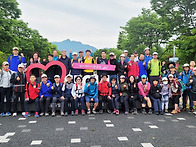 청계산 출발전 단체사진 ..