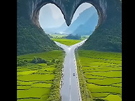 멋진 도로 풍경 이미지