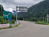 강원도 인제군 기린면 아침..
