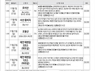 2020년 11윌 산행지 입니..