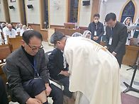 2026.04.02. 발 씻김 예..