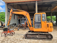 두산 SL55V 6발 회전고철집게 (오렌지그라플..