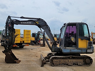 02굴삭기 볼보EC55C 집게장착+회전라인 1..