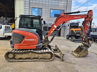 구보다KX060-5 (회전링크+코끼리집게장착)..