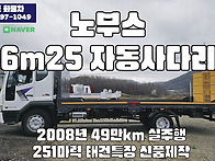 대우 노부스 6m25 자동사다..