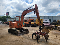 두산 SL55V 6발 회전고철집게 (오렌지그라플..