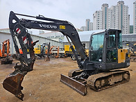 볼보EC55C (2014년) 집게장착 상태A급 팝..