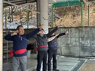 봄날씨에 화랑정에..