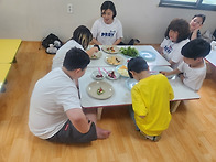 24 성경학교 센터방 간식