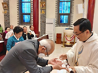 성탄 미사와 신부님 영명 ..