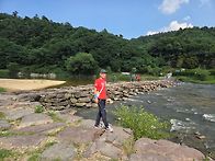 힐링팀에 합류 산막이옛길..