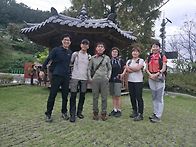 보문산 야등 단체사진