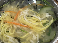 오늘저녁은 칼제비^^