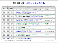 2026년 가을 단체 여행(강..