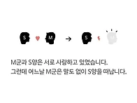 말없이 떠난 남자친구를 ..