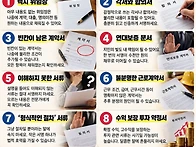 목에 칼이 들어와도 사인하..