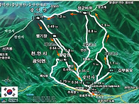제 484회 6월21일 산행지..