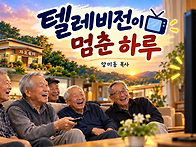 텔레비전이 멈춘 ..