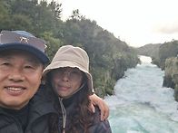 뉴질랜드 남북섬 캠핑카여..