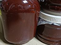 마늘 고추장 담았어요