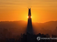 '한국 최고층' 롯데월드타..