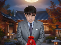 강가에핀 코스모스