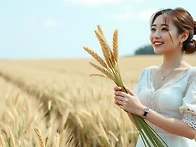보리밭여인