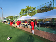 경기 전 준비사진
