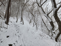 창원 불모산 눈꽃산행 (2..