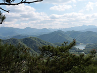 금수산 풍경
