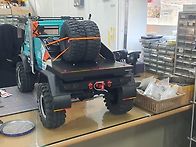 크로스알씨 도색및 기어정비