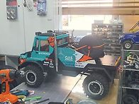 크로스알씨 도색및 기어정비