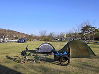 한강 난지캠핑장 트레일러..