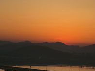 개화산 일출 딱다..