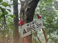 백두대간 35번째