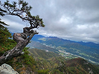 운악산의 풍경