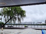 추석날 뚝섬유원지