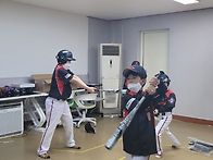 2021.12.14 실내 야구모습..
