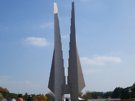 독립기념관단풍길