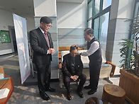 장흥섭집사님 안수기도로 ..