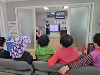 풍산읍상리2리경로..