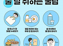 [정보] 술 덜 취하는 꿀팁 6가지