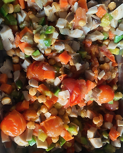 일주일치 떠먹는 샐러드팟을 미리 만들어봅니다. 