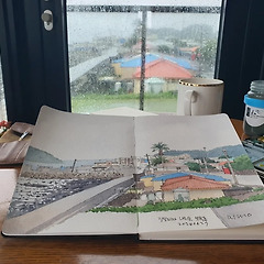 비 오는 보목동 썸네일