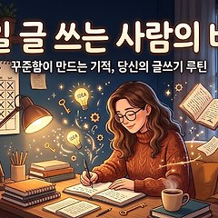 매일 글 쓰는 사람의 비밀 썸네일